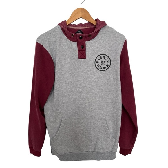 Plenty Humanwear Men's Gray and Red Sweater size small - Picture 1 of 5